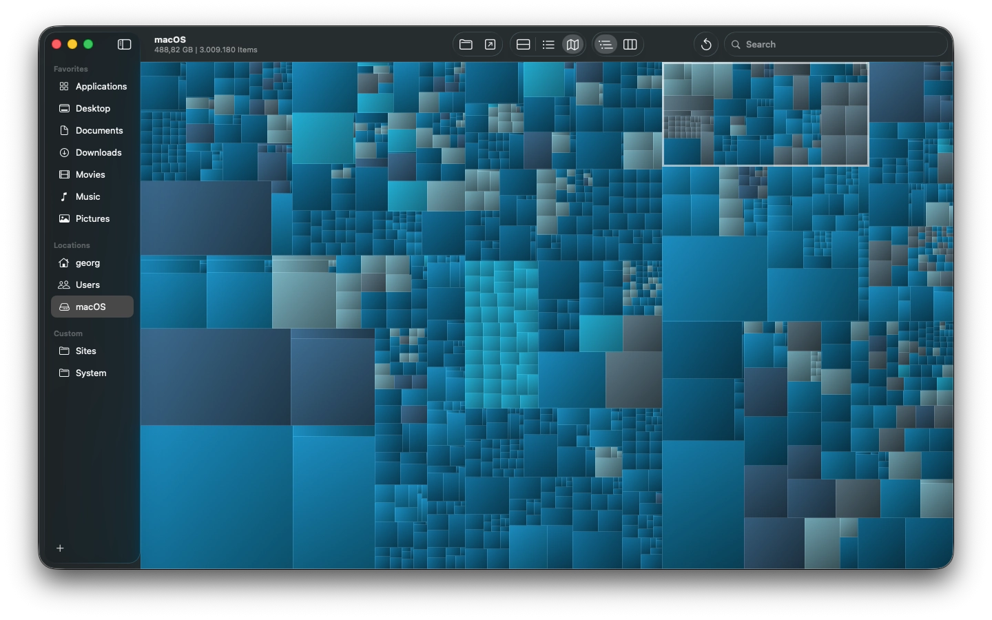 map view mode